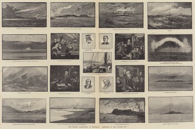 モントリオールの英国協会、航海のスケッチ 作： George L. Seymour